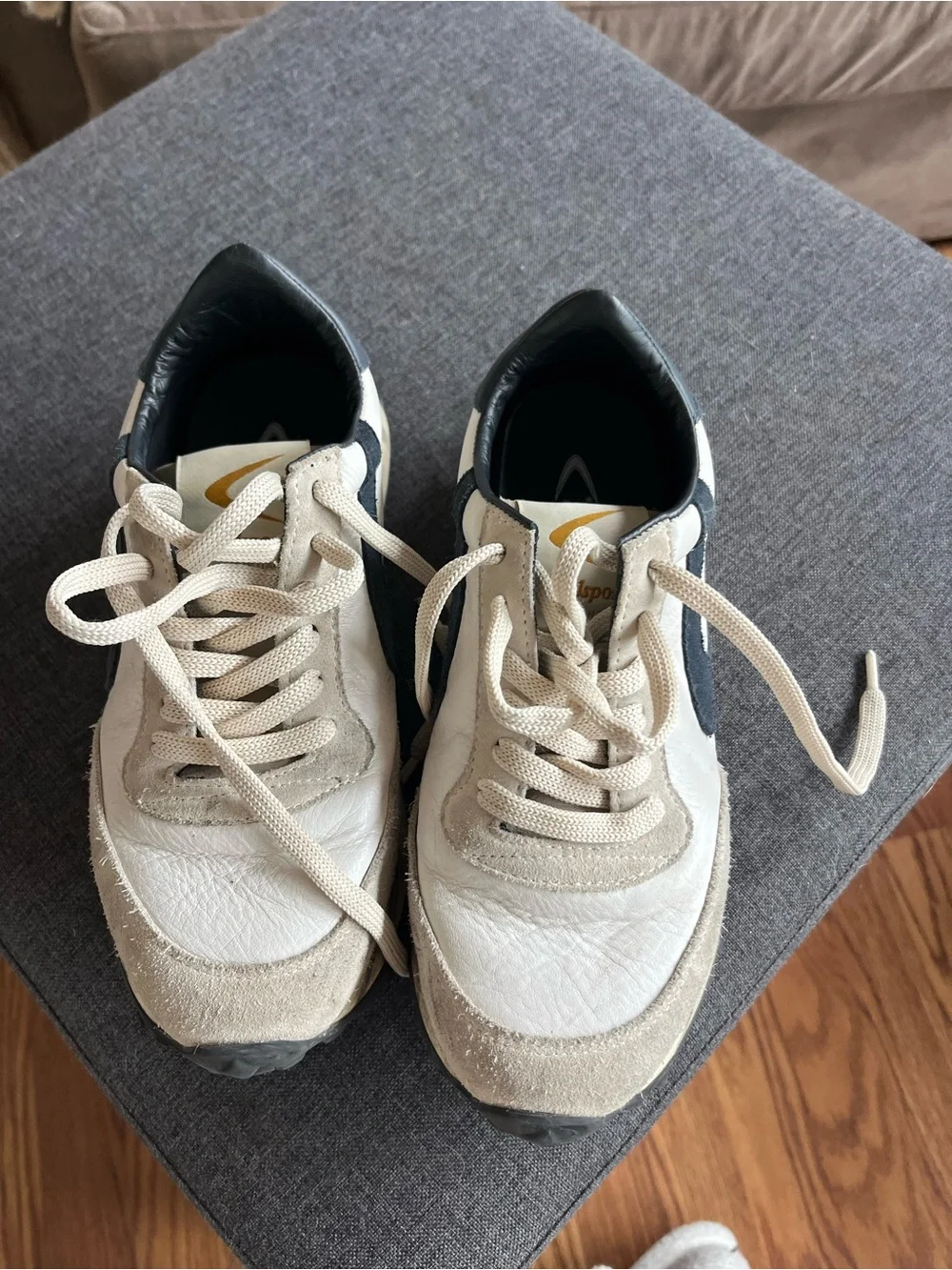 Valsport 1920 Black Leather Sneaker (Size 37)